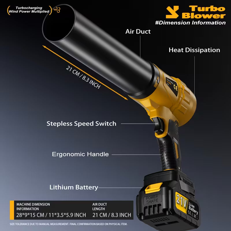 AussieForce™ TurboJet Pro Blower