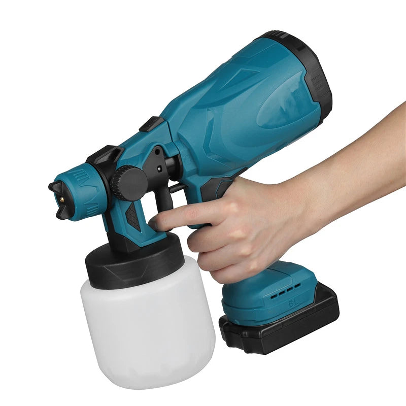 Cordless Electric Paint Sprayer ( 2 FREE Batteries )