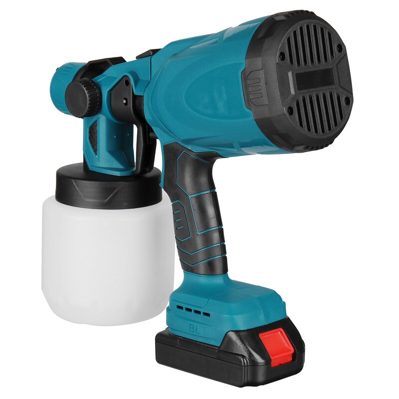 Cordless Electric Paint Sprayer ( 2 FREE Batteries )