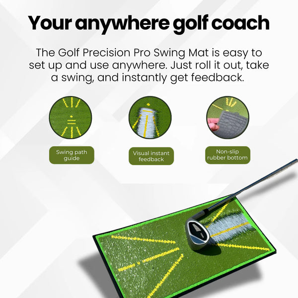 Golf Swing Precision Training Mat