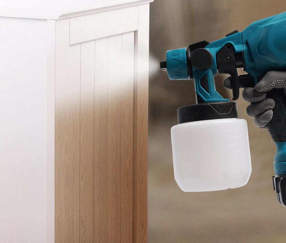Cordless Electric Paint Sprayer ( 2 FREE Batteries )